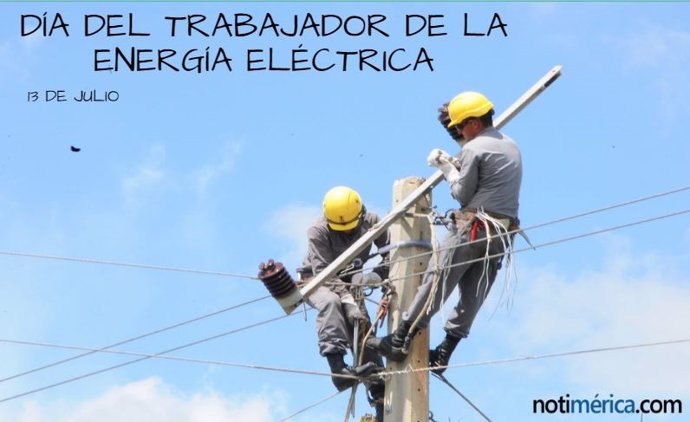DÍA DEL TRABAJADOR DE LA ENERGÍA ELÉCTRICA