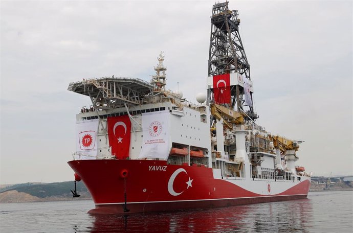 El barco turco de prospección petrolera 'Yavuz'