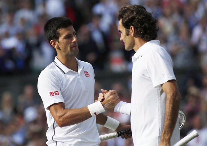 Djokovic y Federer chocan de nuevo en la final de Wimbledon
