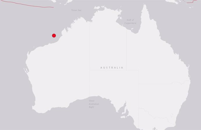 Terremoto al norte de Australia