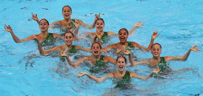 El equipo español de natación artística ha logrado la sexta posición en la preliminar de equipo técnico de los Campeonatos del Mundo de natación, que se están disputando en Gwangju (Corea del Sur)