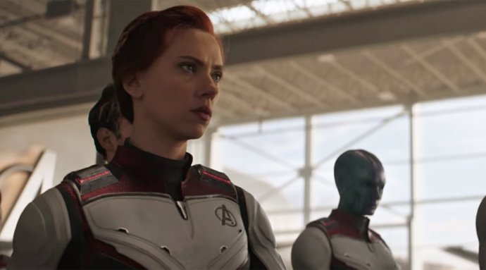 Scarlett Johansson es Viuda Negra en Vengadores: Endgame
