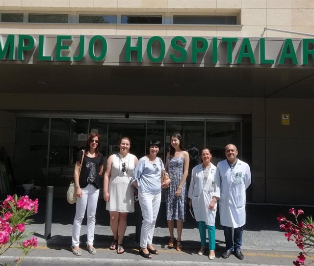 Profesionales de Polonia visitan el Hospital de Jaén