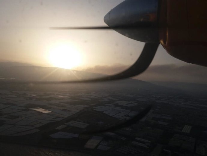 Medios aéreos que han participado en la extinción del incendio de Terque (Almería)