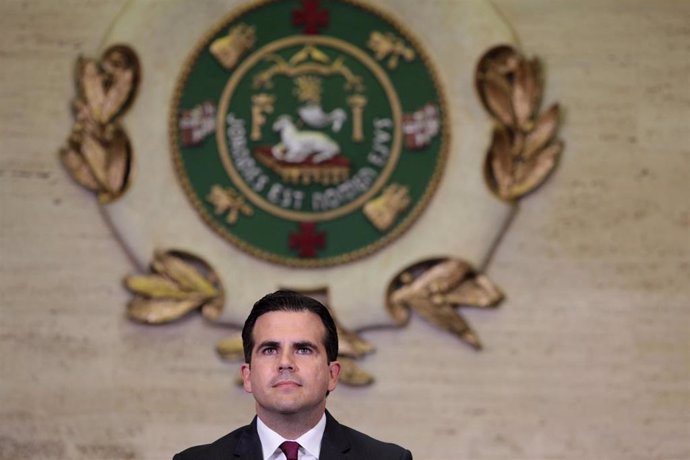 El gobernador de Puerto Rico, Ricardo Roselló.