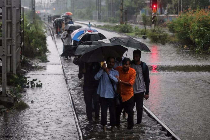 Lluvias monzónicas en India