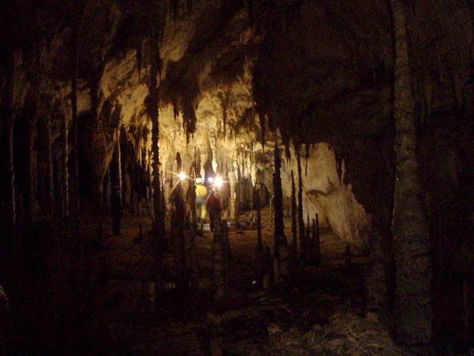 Cueva de Coventosa, en Cantabria