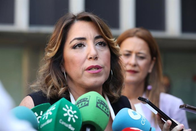 Susana Díaz, este lunes