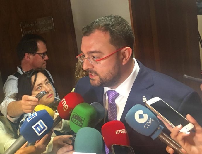 Adrián Barbón, presidente electo del Principado de Asturias