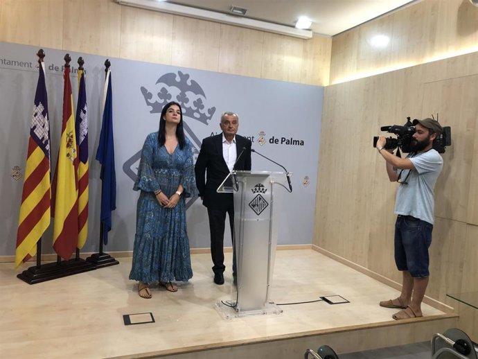 El portavoz de Vox en el Ayuntamiento de Palma, Fulgencio Coll.