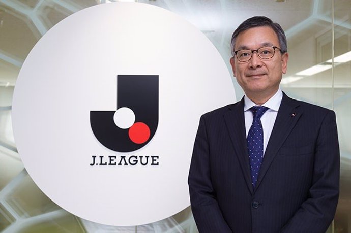 El presidente de la J-League japonesa, Mitsuru Murai