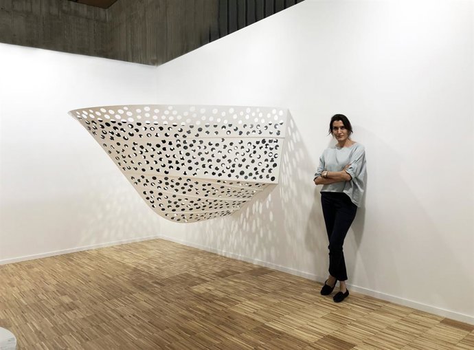 Amparo Sard i la seva obra 'Salvavidas' participen a Artesantander 2019