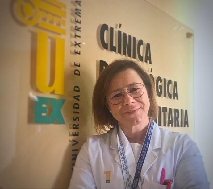 La doctora de la UEx Beatriz Gómez