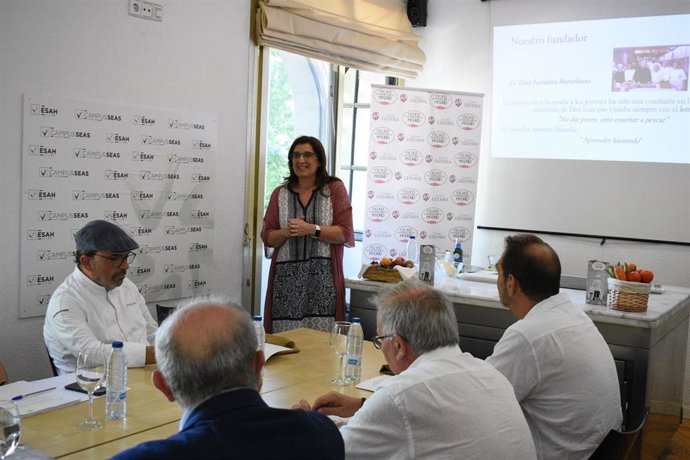 Presentación de la Escuela de Hostelería en Madrid del Grupo Lezama