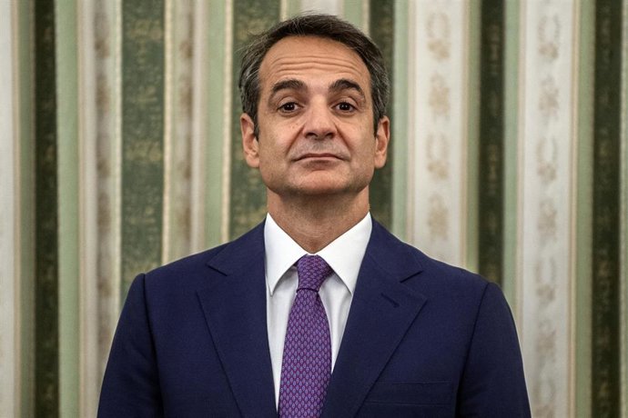El primer ministro de Grecia, Kyriakos Mitsotakis