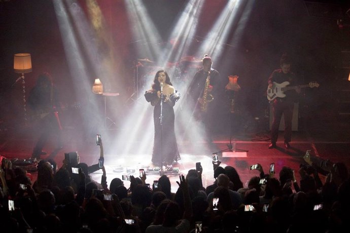 Foto de archivo de la artista chilena Mon Laferte.