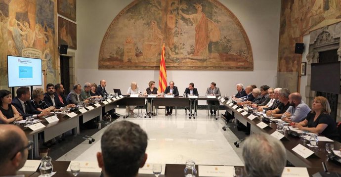 El pte.Q.Torra ha presidido la reunión del Consell Catal de l'Empresa.