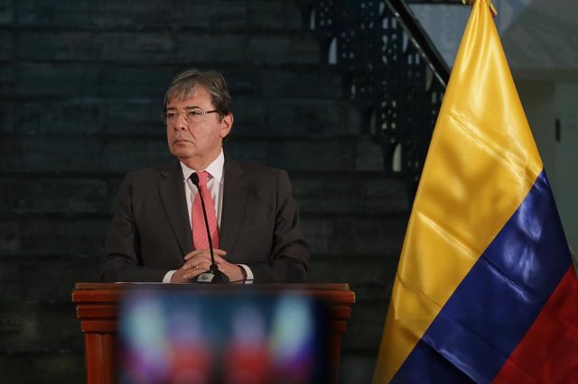 El ministro de Asuntos Exteriores de Colombia, Carlos Holmes Trujillo