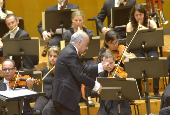 Imagen de un concierto de la Real Filharmonía de Galicia