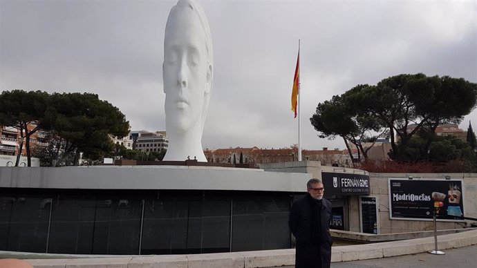 Jaume Plensa, autor de la escultura 'Julia' de la Plaza de Colón de Madrid