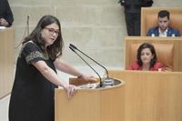 Romero (Podemos), a la candidata socialista Concha Andreu: "Hoy no será presidenta de La Rioja"