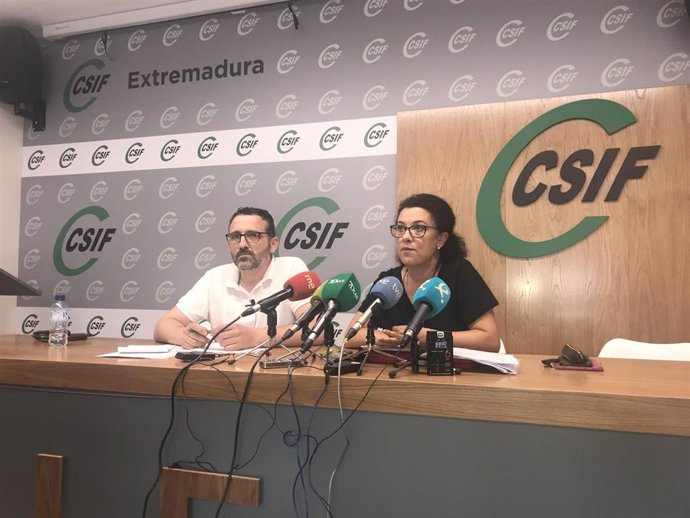 Rueda de prensa de CSIF sobre las actas de infracción a Ambulancias Tenorio