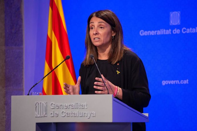 La portavoz del Govern, Meritxell Budó