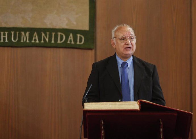 Toma de posesión de Antonio Checa como miembro del Consejo Audiovisual, celebrada en el Parlamento de Andalucía.