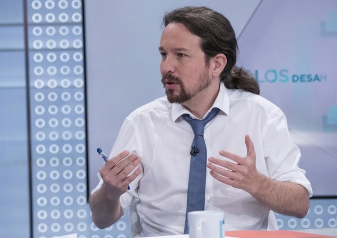 Entrevista en TVE al líder de Podem, Pablo Iglesias