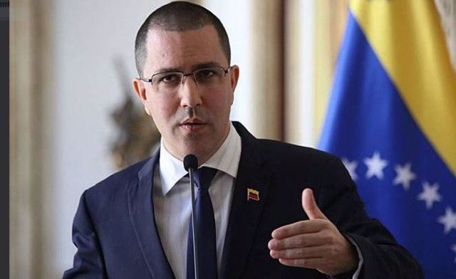 El ministro de Exteriores venezolano, Jorge Arreaza