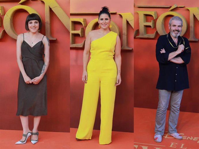 FAMOSOS EN EL ESTRENO DE 'EL REY LEÓN'