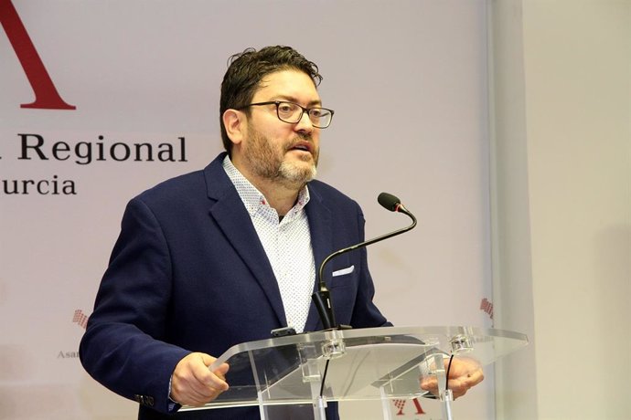 El portavoz regional de Ciudadanos, Miguel Sánchez