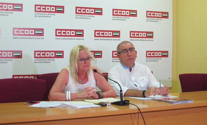 Presentación de las conclusiones de Extremadura sobre el  Informe elaborado por CCOO sobre la jornada no retribuida