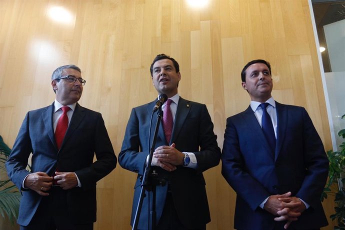 El presidente de la Junta, Juanma Moreno