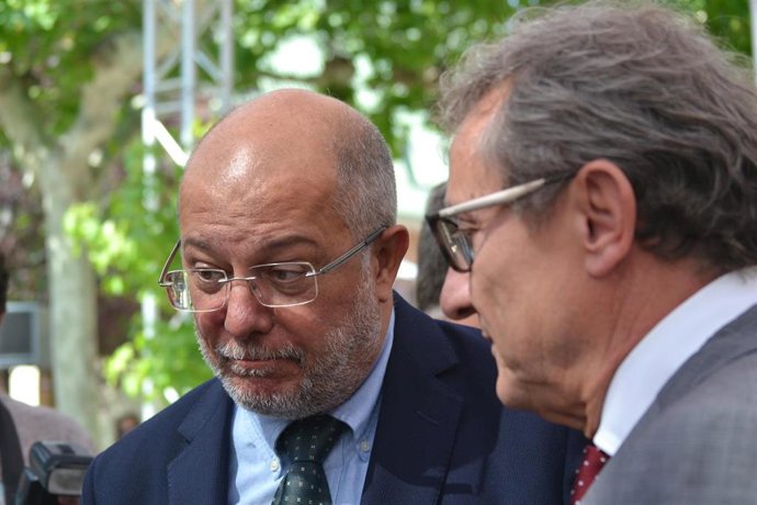 El vicepresidente de la Junta de Castilla y León, Francisco Igea, en el acto de toma de posesión.