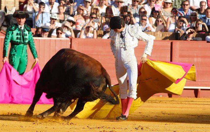 Un espectáculo de toros en Sevilla.