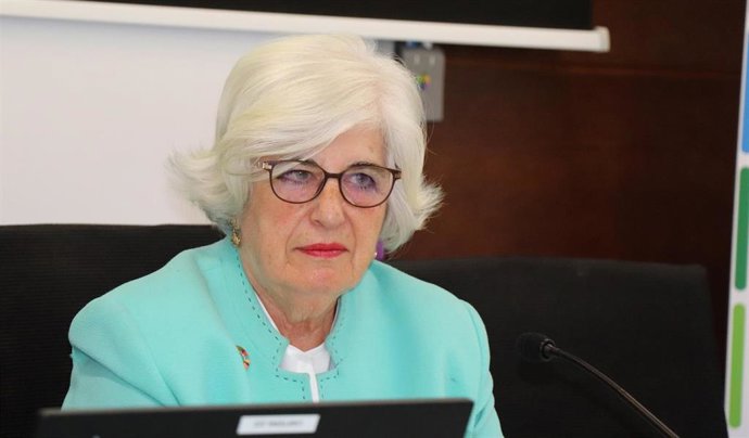 La abogada, fundadora y presidenta del Movimiento por la Paz, Francisca Sauquillo, en los cursos de la UPO