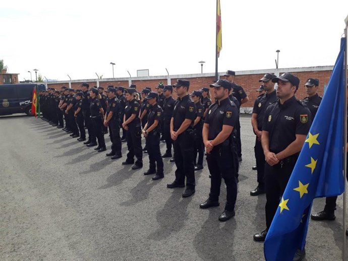 La Policía Nacional incorpora 44 nuevos efectivos en Navarra para reforzar su plantilla