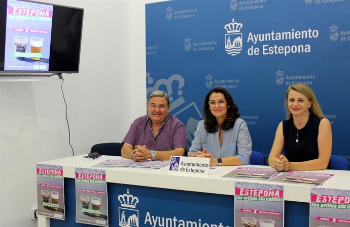 Ayuntamiento y los chiringuitos de Estepona lanzan la campaña medioambiental Las orillas sin colillas
