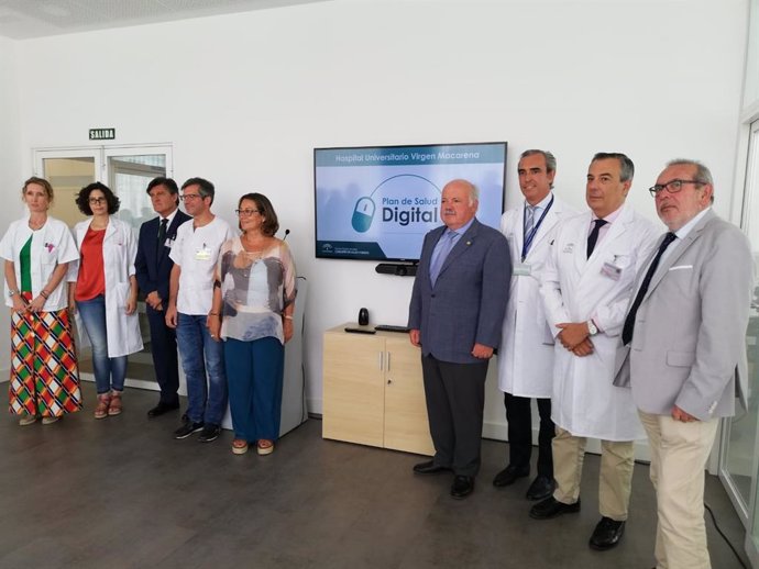 El Hospital Virgen Macarena implanta un Plan de Salud Digital "pionero" en Europa