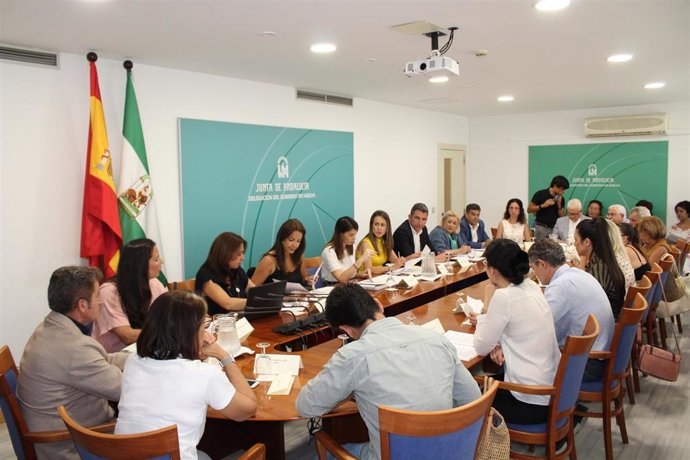 Reunión del Foro Provincial de la Inmigración en Huelva.
