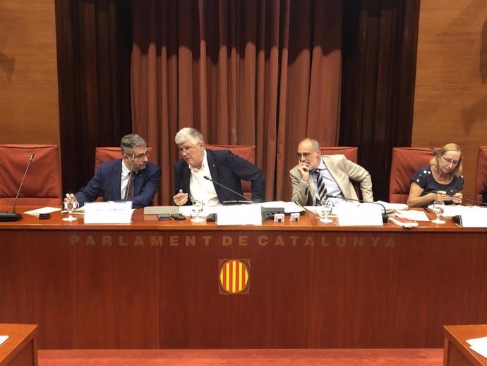 El director de Mossos Andreu Martínez comparece en la Comisión de Interior del Parlament