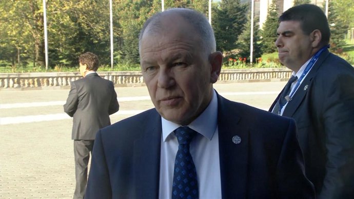 El comisario europeo de Salud y Seguridad Alimentaria, Vytenis Andriukatis, acude al Parlamento Europeo