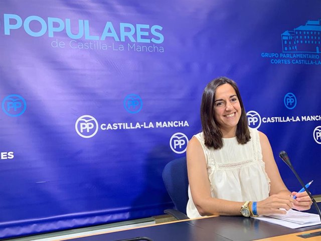 La diputada del PP en las Cortes de Castilla-La Mancha María Roldán.