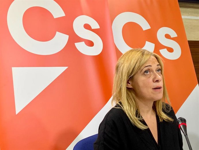 La portavoz de Cs en las Cortes, Carmen Picazo.