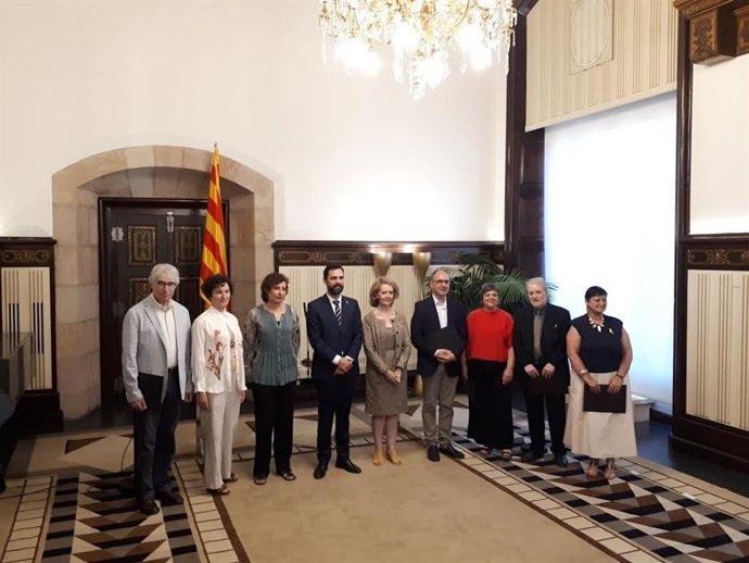 J.Font, V.Panyella, S.Casals, M.Troguet, N.Iceta, E.Colomer, M,Porté con R.Torrent y M. Villalonga