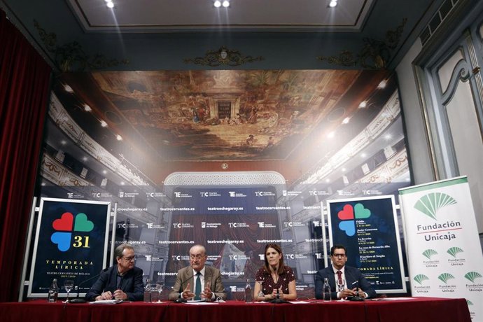 Presentación de la 31 edición de la Temporada Lírica del Teatro Cervantes de Málaga que se inicia en noviembre
