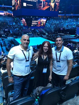 Participantes en el encuentro de partners de Microsoft en Las Vegas