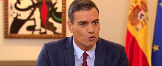 Entrevista al president del Govern en funcions, Pedro Sánchez