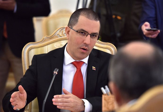 El ministro de Exteriores de Venezuela, Jorge Arreaza